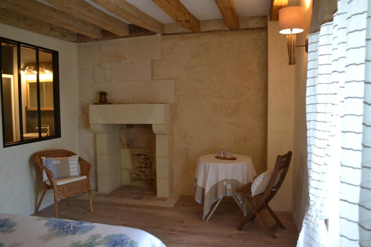 Escale A Villeperdue Chambre Hellulaug Saint-Epain ภายนอก รูปภาพ